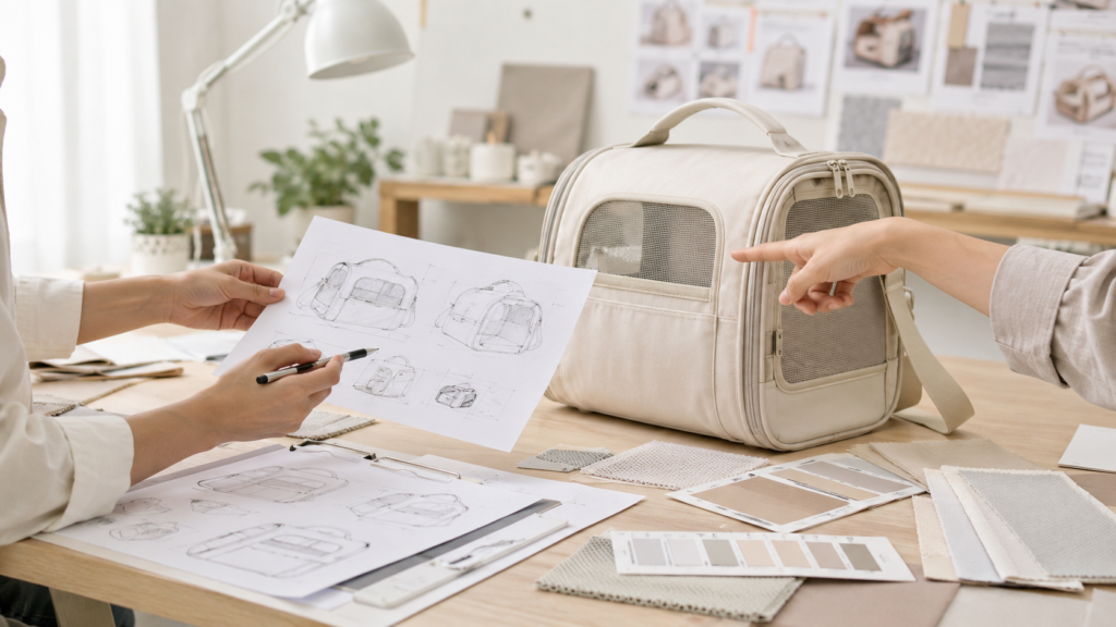 designer pet carrier bag