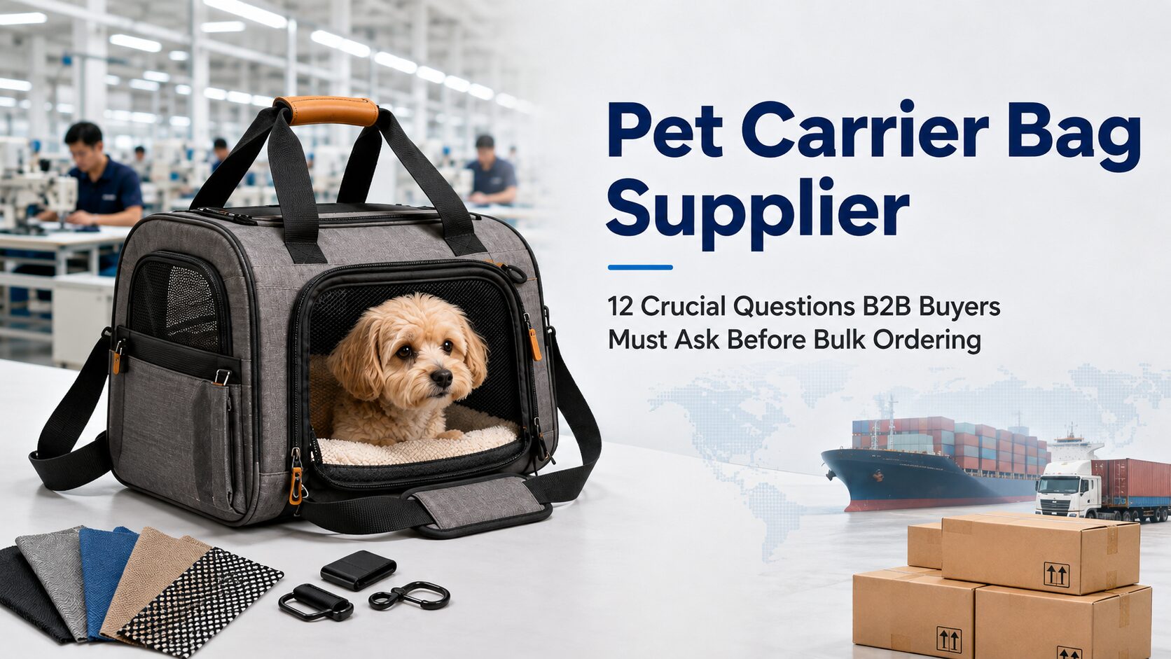 Pet Carrier Bag Supplier