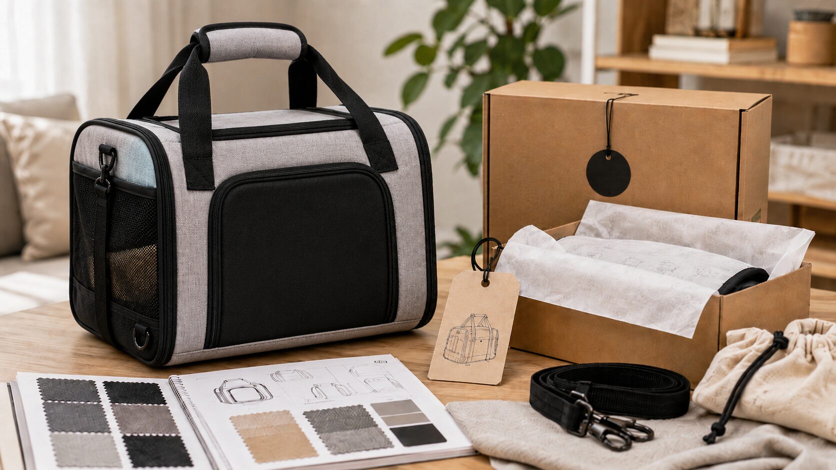 private label pet carrier bags