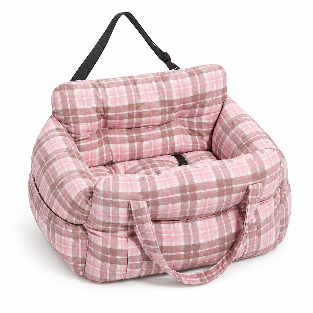 Checkered Hand-Held Car Carrier