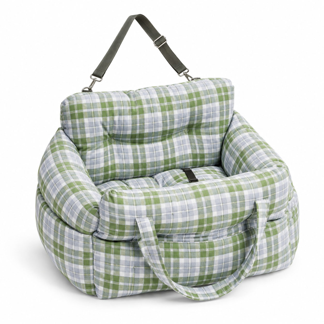 Checkered Hand-Held Car Carrier