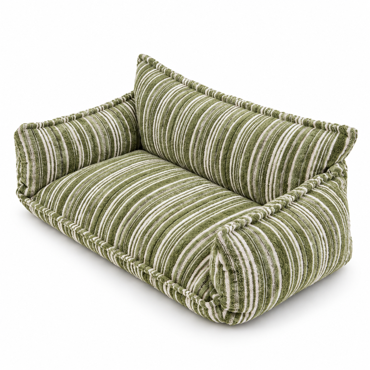 Striped Loop Yarn Sofa Bed