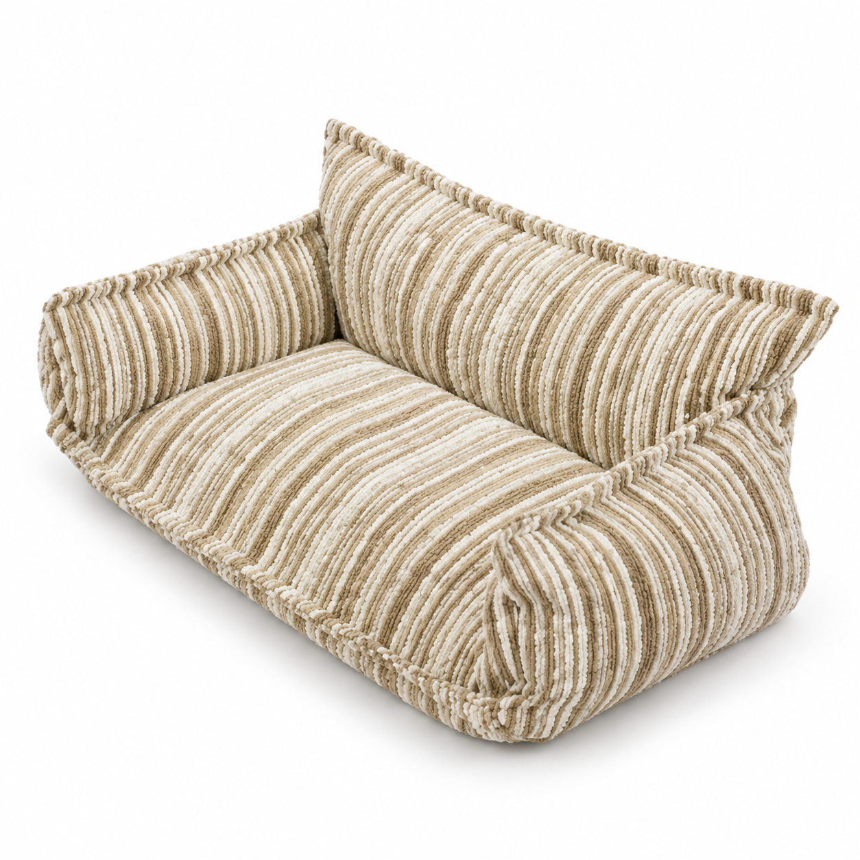 Striped Loop Yarn Sofa Bed