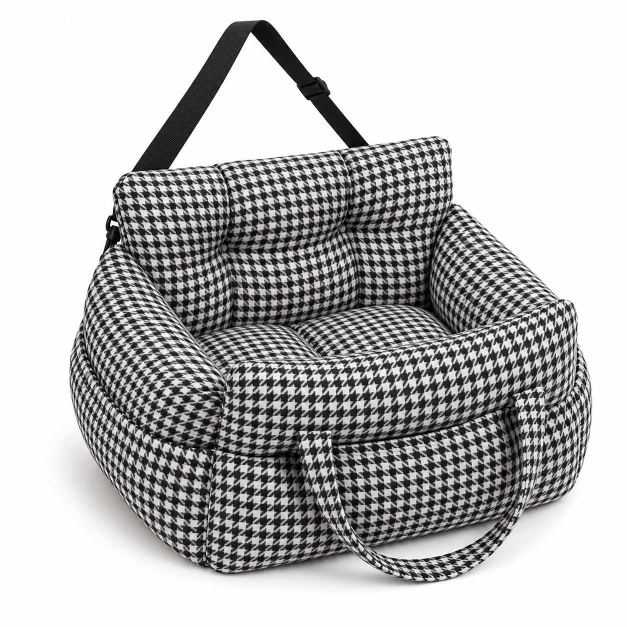 Thousand Bird Pattern Handbag Car Carrier